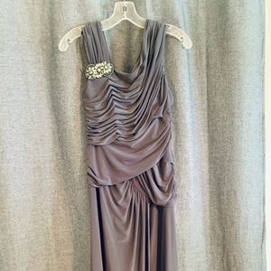 Formal floor length Grecian style gown- worn once.